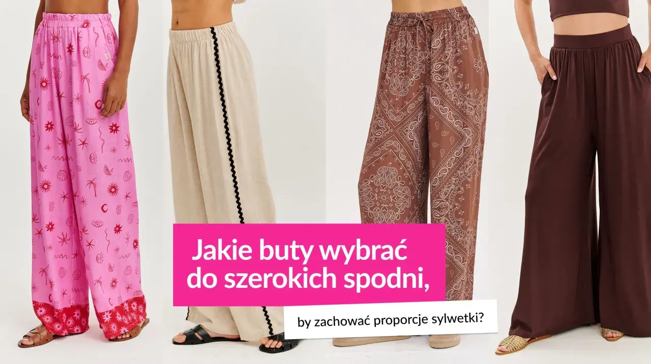 Jakie buty do szerokich spodni 7/8 wybrać, by wysmuklić nogi?